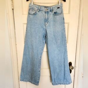Mavi Paloma High Rise Wide Leg Jeans Size 27 100% Cotton